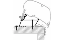 Thule Markisenadapter Malibu Roof 3,5 M -Zeltrabatt 230118 2661082