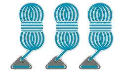 Bent Abspannleinen 3er Set Light Blue -Zeltrabatt 251459 1777574