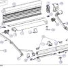 Thule Endkappe Alu Passend Zu T. 8000 (eloxiert) -Zeltrabatt 439583 3120228