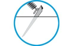 Brunner Stabilizer Kit Universal Dachabspannungs-Set -Zeltrabatt 536122 3658535