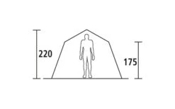 DWT Steilwandzelt Villa 6 -Zeltrabatt 56252 114514