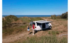 Fiamma F45s Deep Black Markise 190 Grau -Zeltrabatt 602503 4405187