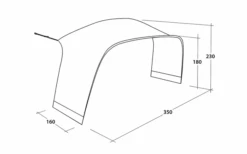 Outwellt Universal Connector M -Zeltrabatt 689796 4858256