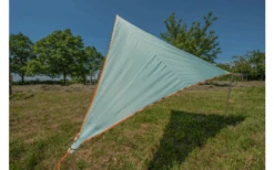 Bent Zip-Canvas Single Verbindbares Sonnensegel 250 X 250 X 250 Cm Türkis -Zeltrabatt 692585 5021555