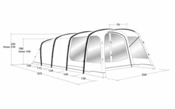 Outwell Avondale 5PA Tunnelzelt -Zeltrabatt 737546 4971980