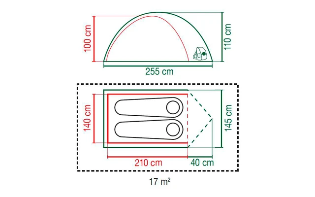 Coleman Kuppelzelt Kobuk Valley 2 4 Coleman Kuppelzelt Kobuk Valley 2 – Bild 2